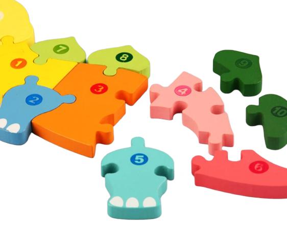 Montessori Wooden Animal Matching 3D Puzzle 1