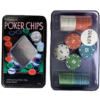 Poker Chips Set Tin Box 2