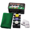 Texas Holdem Poker Set Tin Box